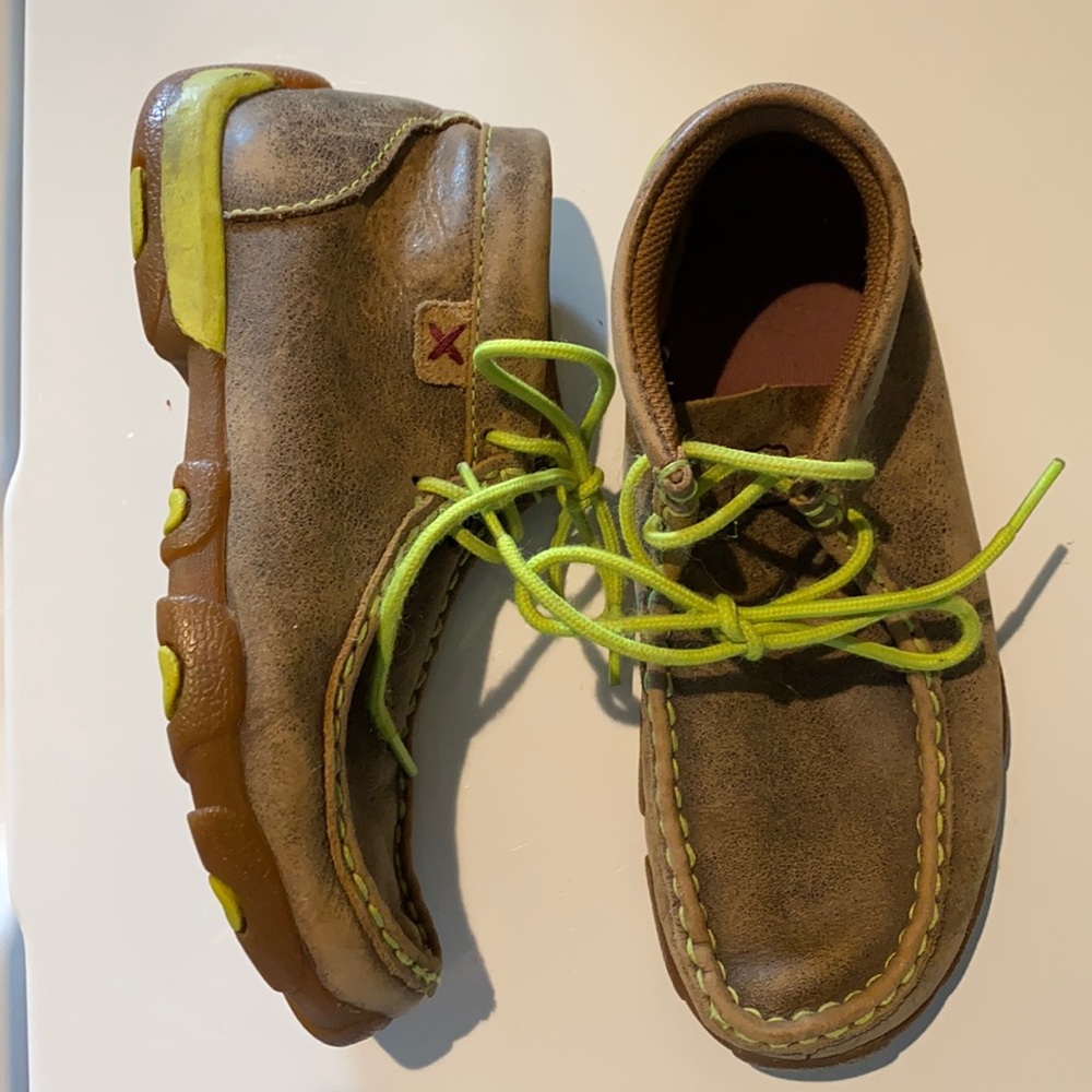 Twisted X leather shoes size kids 13.5